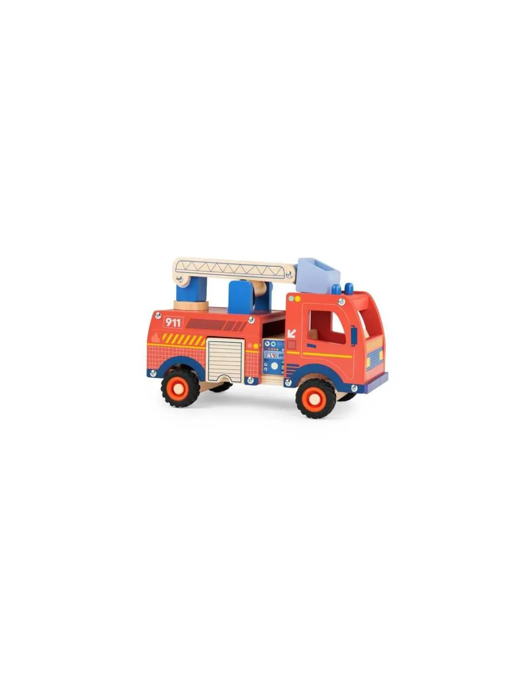 Camion de pompier Avenue du Moulin - Moulin Roty