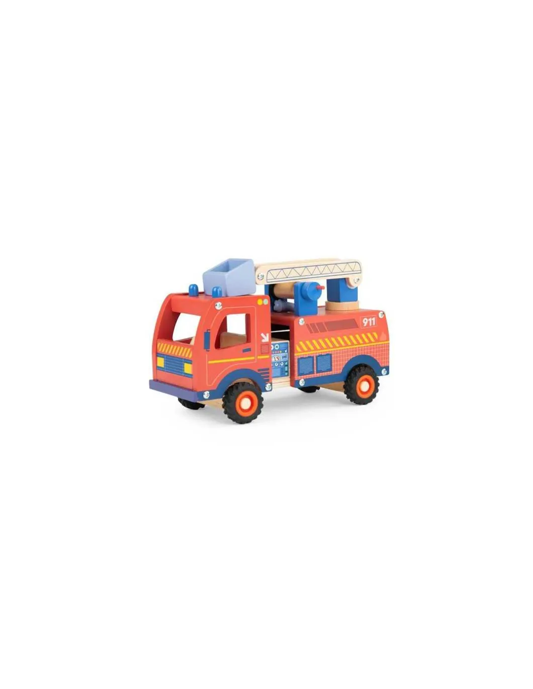 Camion de pompier Avenue du Moulin - Moulin Roty