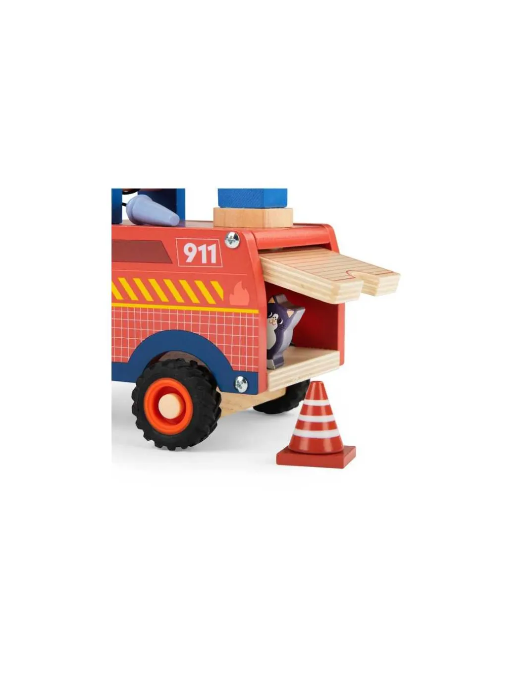 Camion de pompier Avenue du Moulin - Moulin Roty