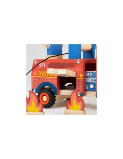 Camion de pompier Avenue du Moulin - Moulin Roty