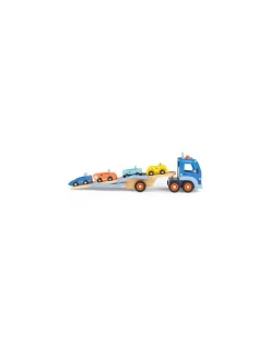 Camion de transport de voitures Avenue du Moulin - Moulin Roty