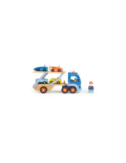 Camion de transport de voitures Avenue du Moulin - Moulin Roty