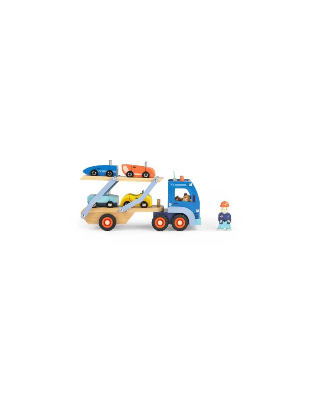 Camion de transport de voitures Avenue du Moulin - Moulin Roty