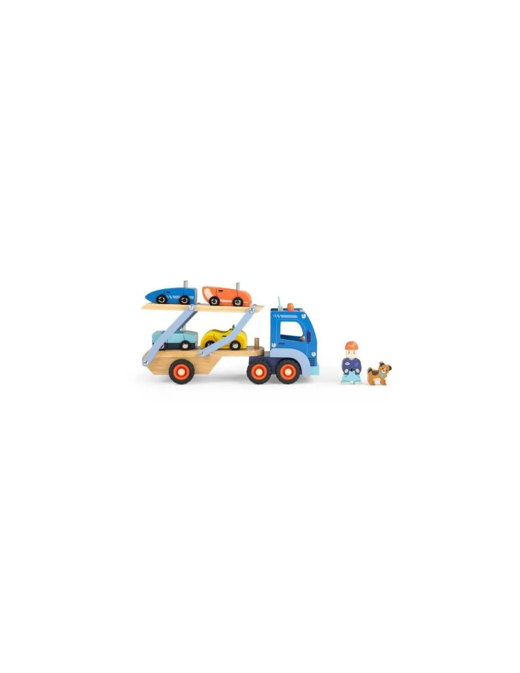 Camion de transport de voitures Avenue du Moulin - Moulin Roty