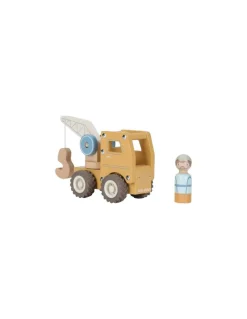 Camion grue en bois - Little Dutch