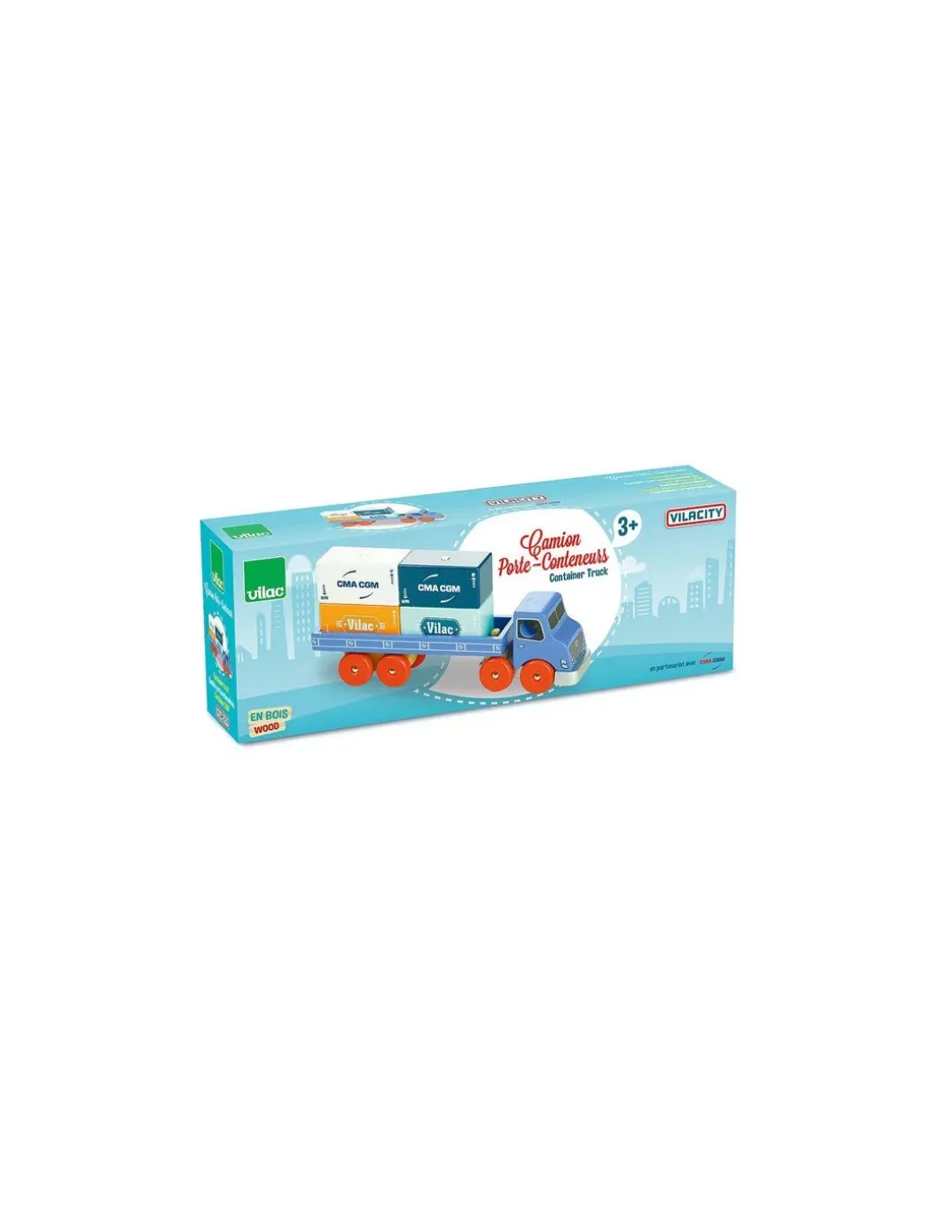 Camion porte container Vilacity - Vilac