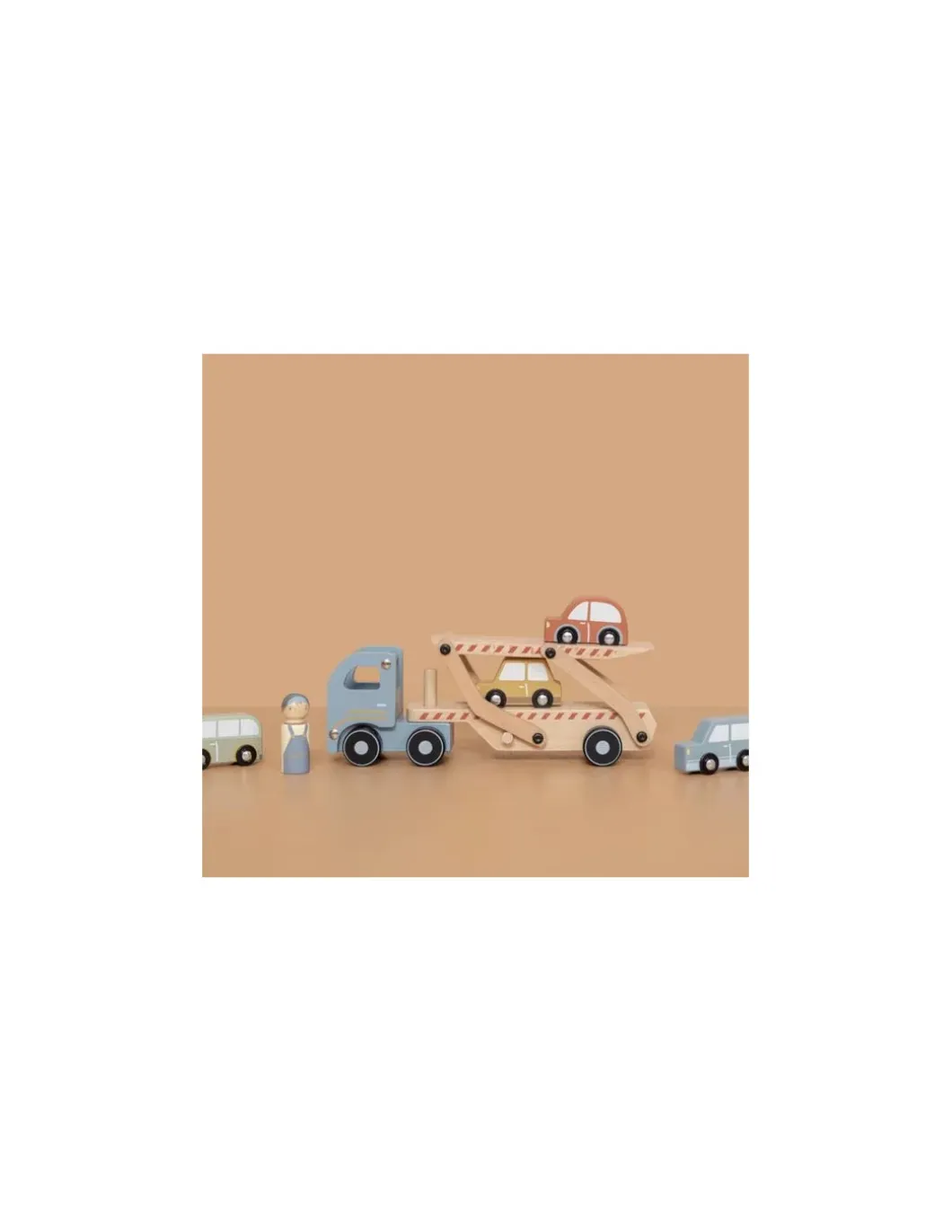 Camion transporteur en bois - Little Dutch
