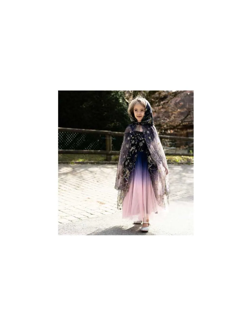 Cape avec capuche de fée enchanteresse - Great Pretenders