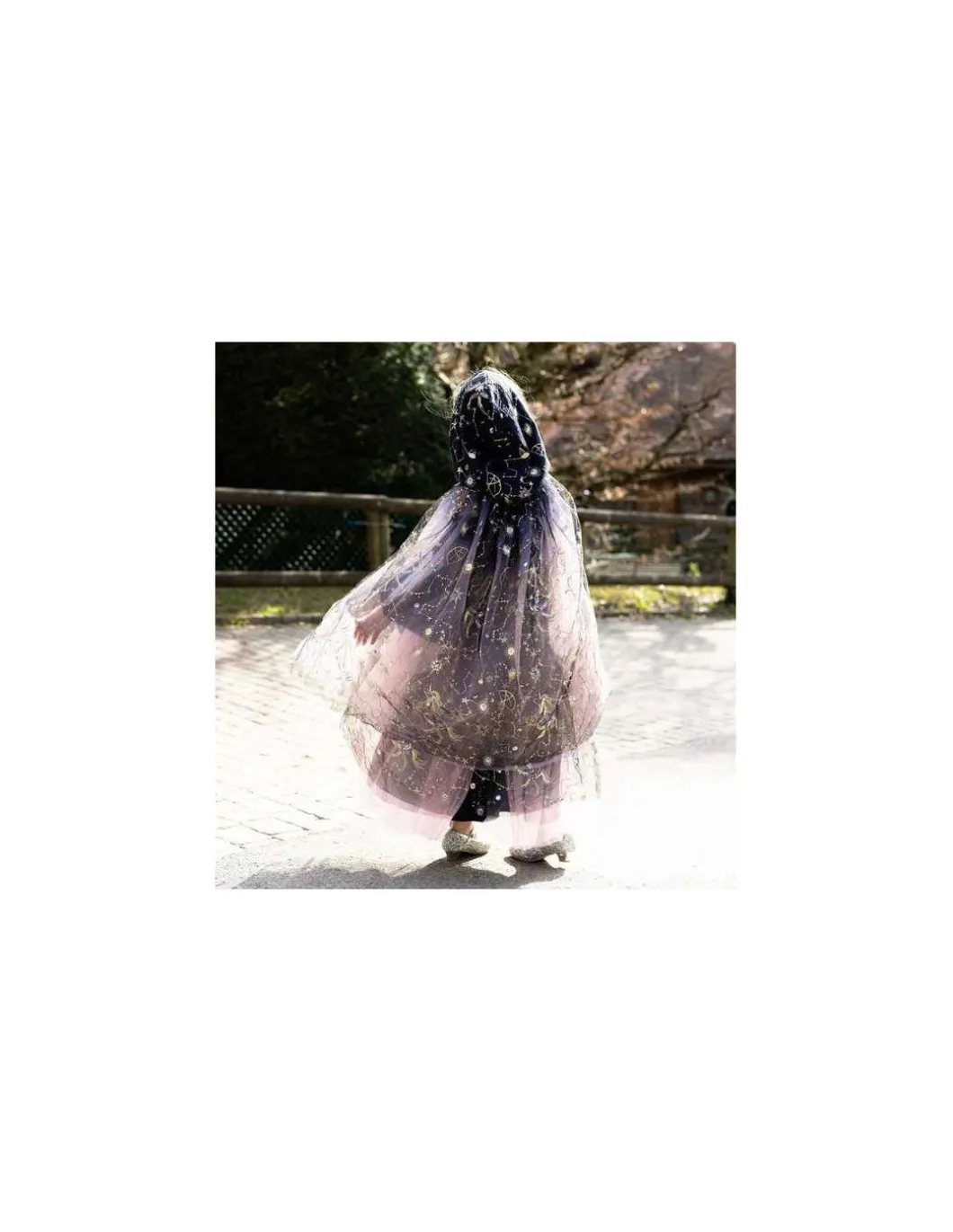 Cape avec capuche de fée enchanteresse - Great Pretenders