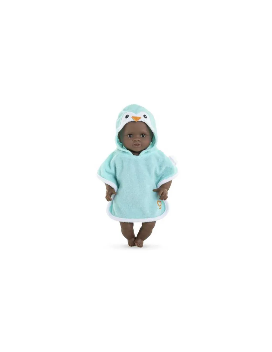 Cape de bain Pingouin pour poupée - Corolle