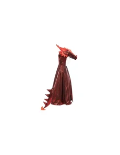 Cape de dragon rouge irisé 4-6 ans - Great Pretenders