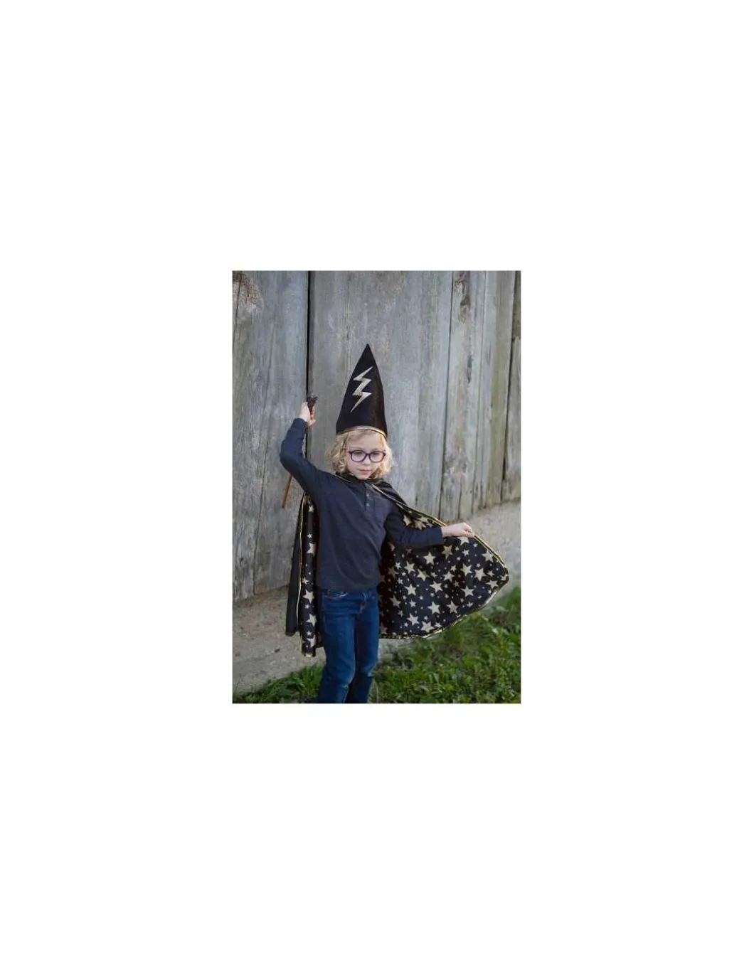 Cape de magicien réversible avec chapeau 4-6 ans - Great Pretenders