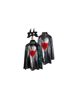 Cape et masque réversibles chevalier dragon 4-6 ans - Great Pretenders