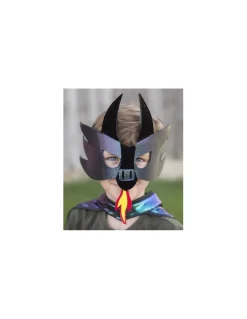 Cape et masque réversibles chevalier dragon 4-6 ans - Great Pretenders