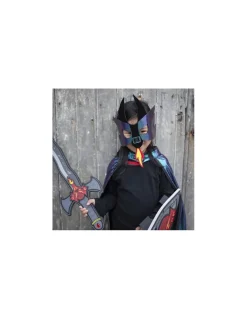 Cape et masque réversibles chevalier dragon 4-6 ans - Great Pretenders