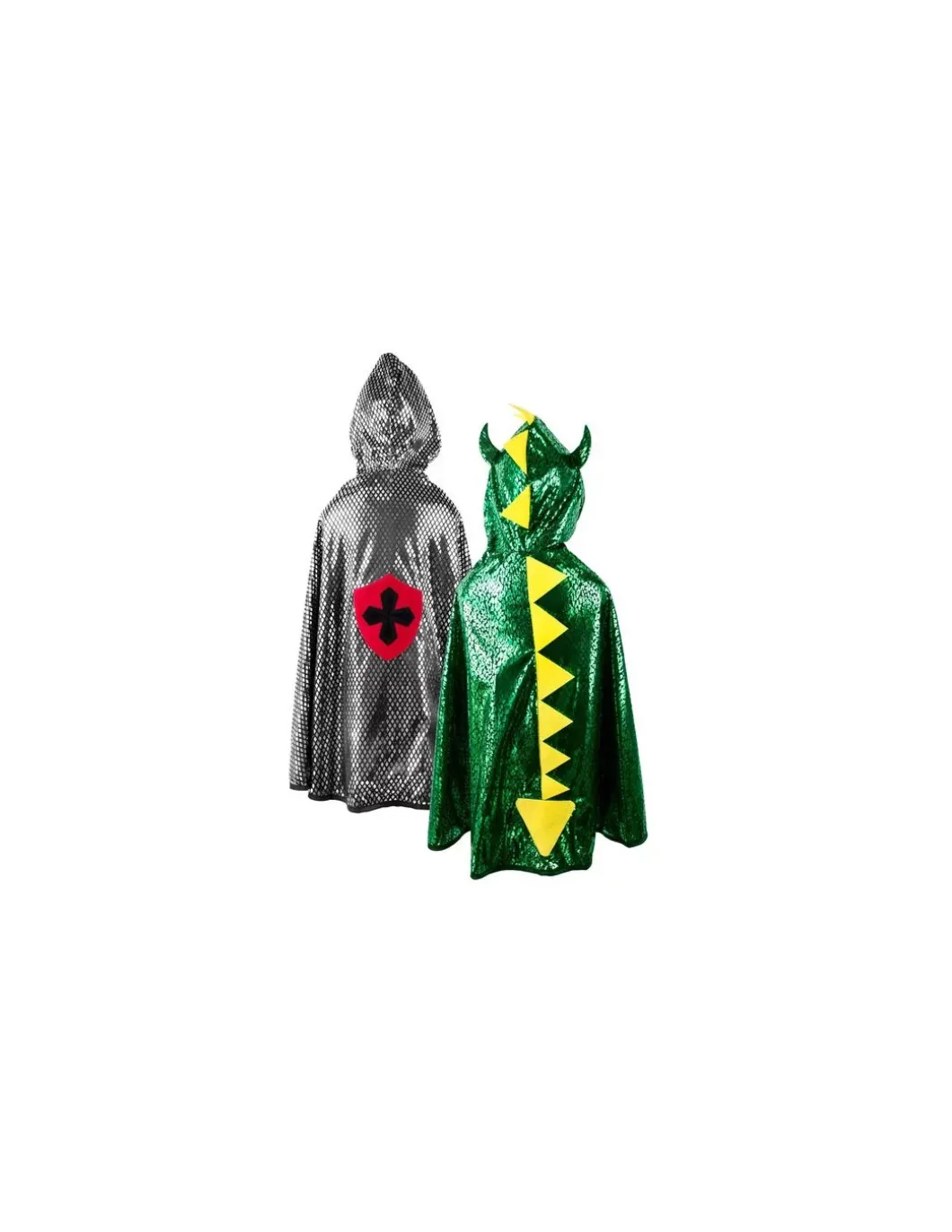 Cape réversible dragon chevalier 4-6 ans - Great Pretenders