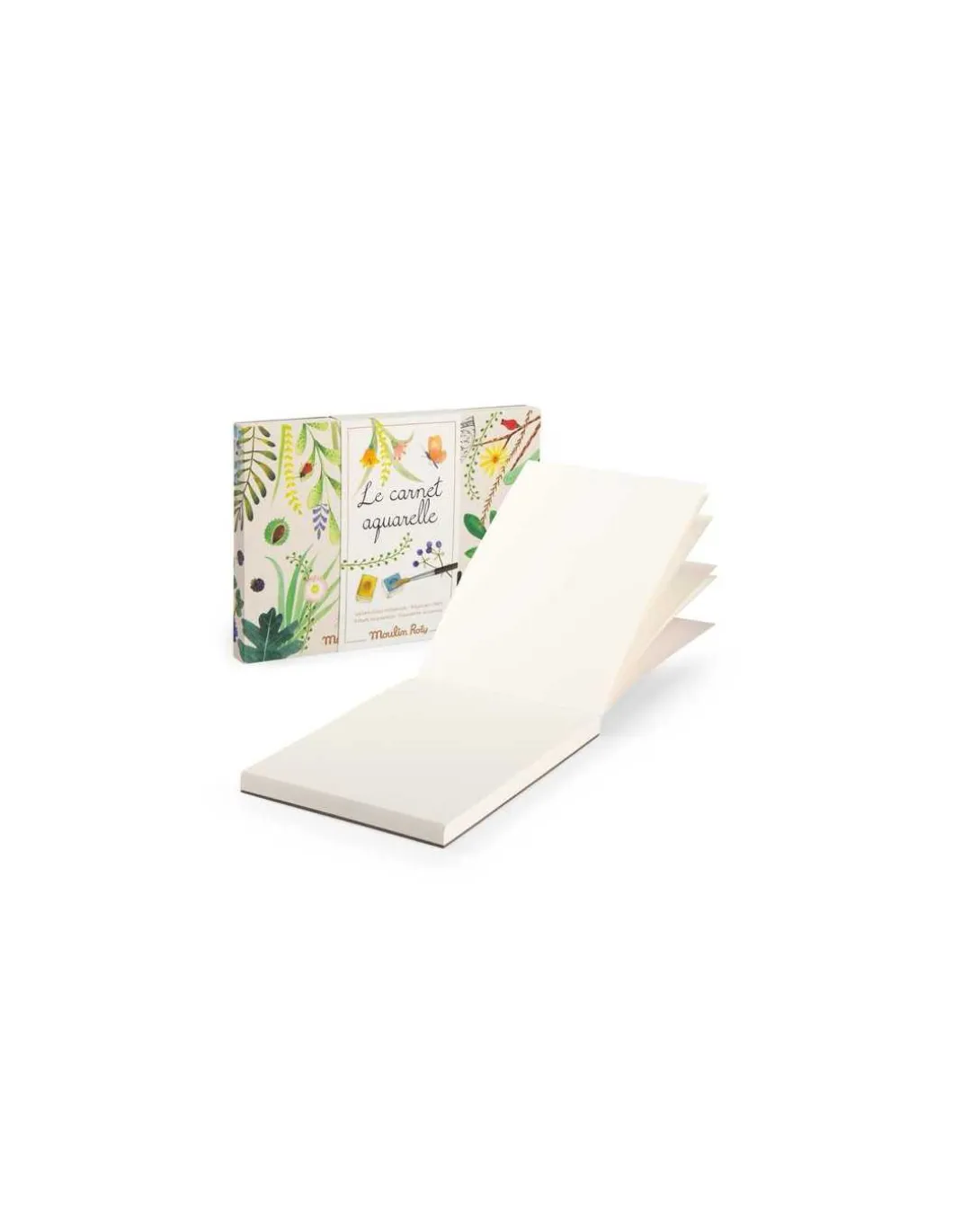 Carnet aquarelle Le Jardin du Moulin - Moulin Roty