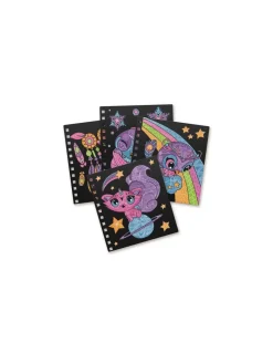 Carnet de coloriage velours - Nebulous Stars