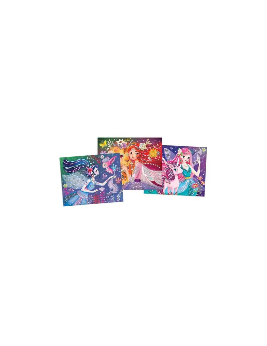 Cartes à créer Fantasy de diamants - CréaLign'