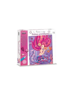 Cartes à créer Sirènes scintillantes - CréaLign'