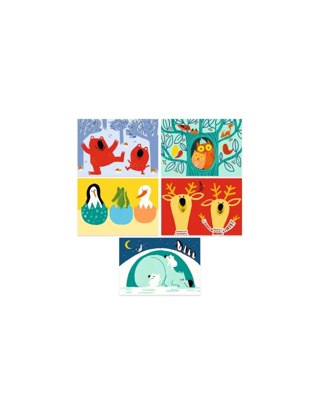 Cartes à gratter Animaux à découvrir - Djeco
