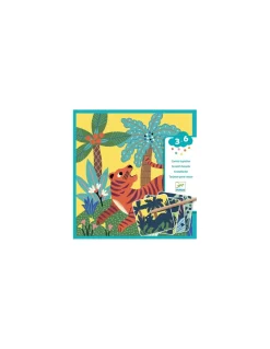 Cartes à gratter grosses bêtes - Djeco