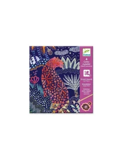 Cartes à gratter nature luxuriante - Djeco