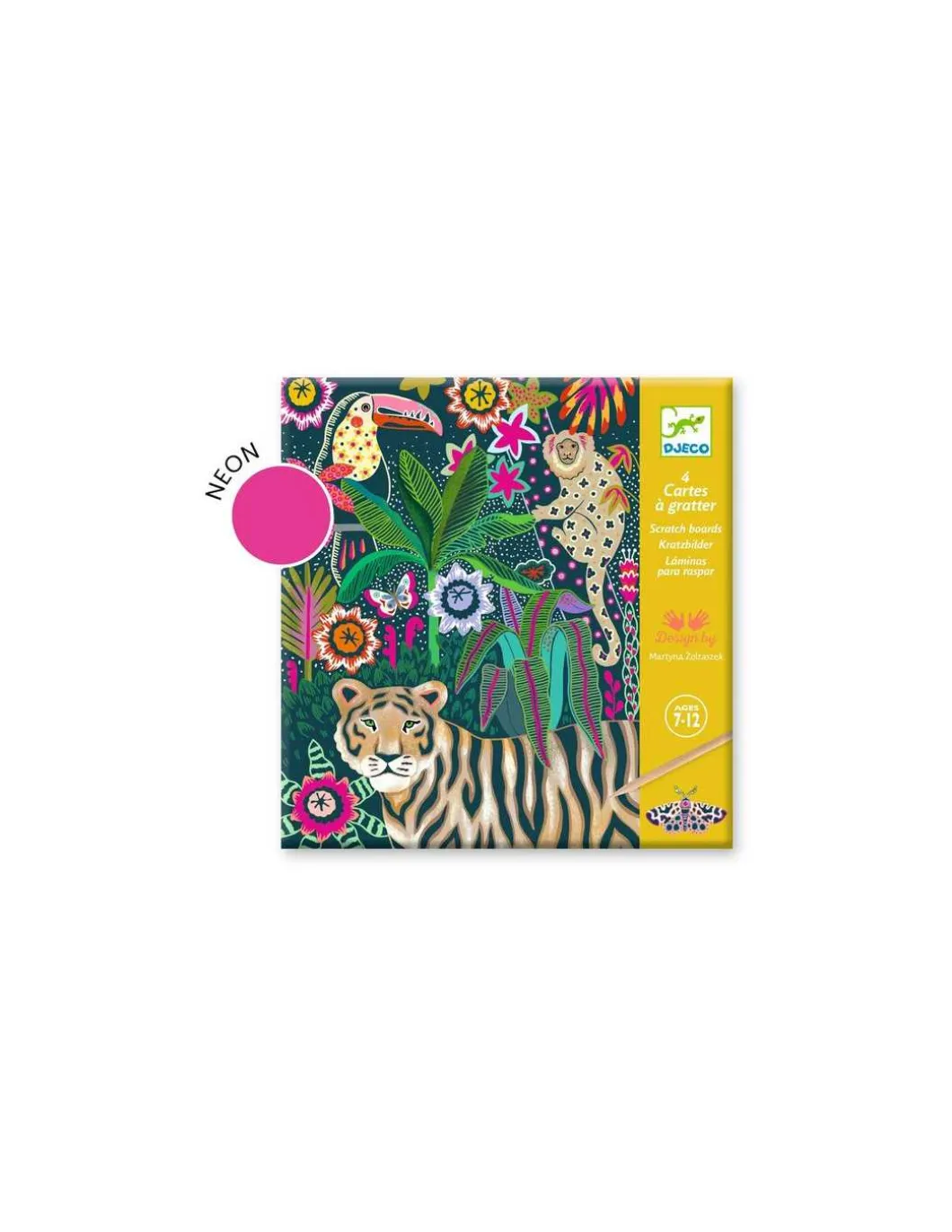 Cartes à gratter Rococo - Djeco
