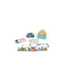 Cartes d'invitation Copines du jardin - Djeco