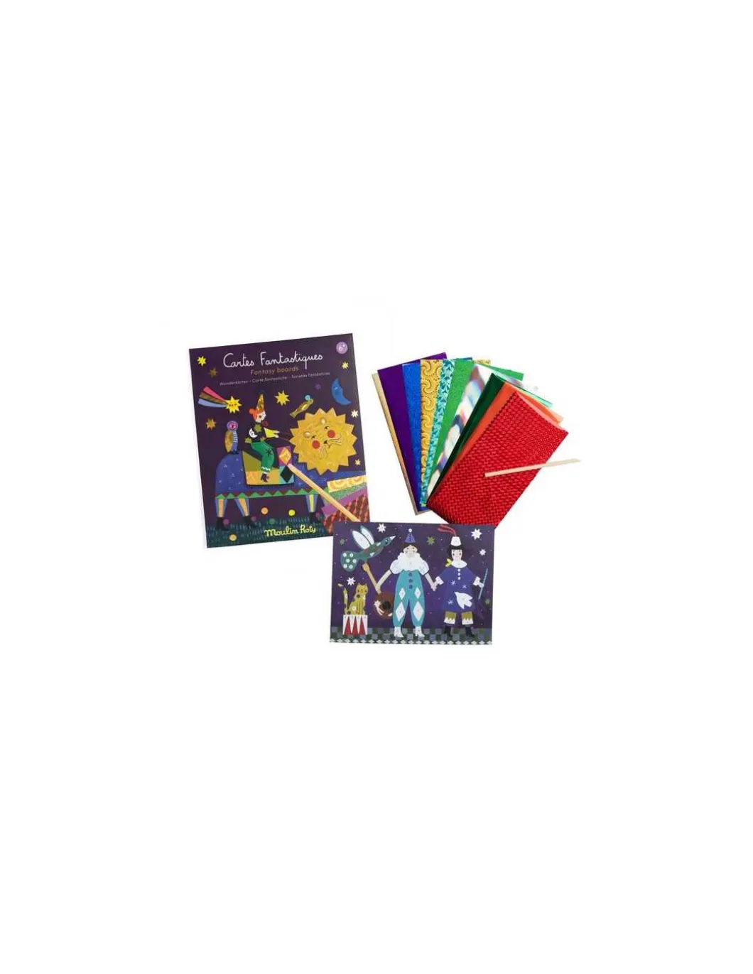 Cartes fantastiques Les comètes filantes - Moulin Roty