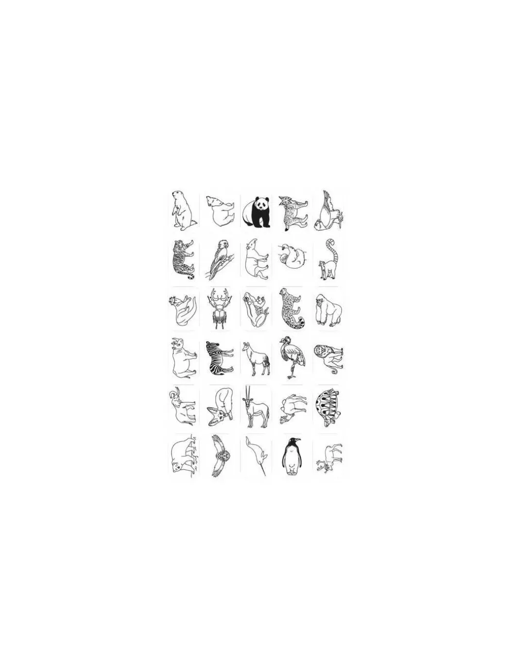 Cartes Kidydraw Mini Animaux et Pirates - Kidywolf