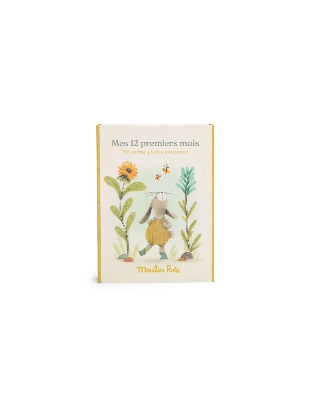 Cartes Mes 12 premiers mois Trois Petits Lapins - Moulin Roty