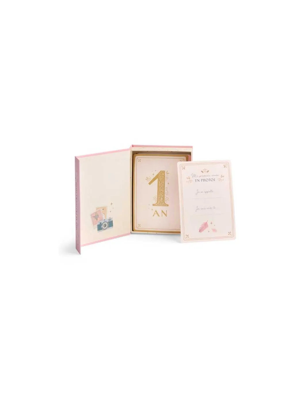 Cartes Mes 12 premiers mois La petite école de danse - Moulin Roty
