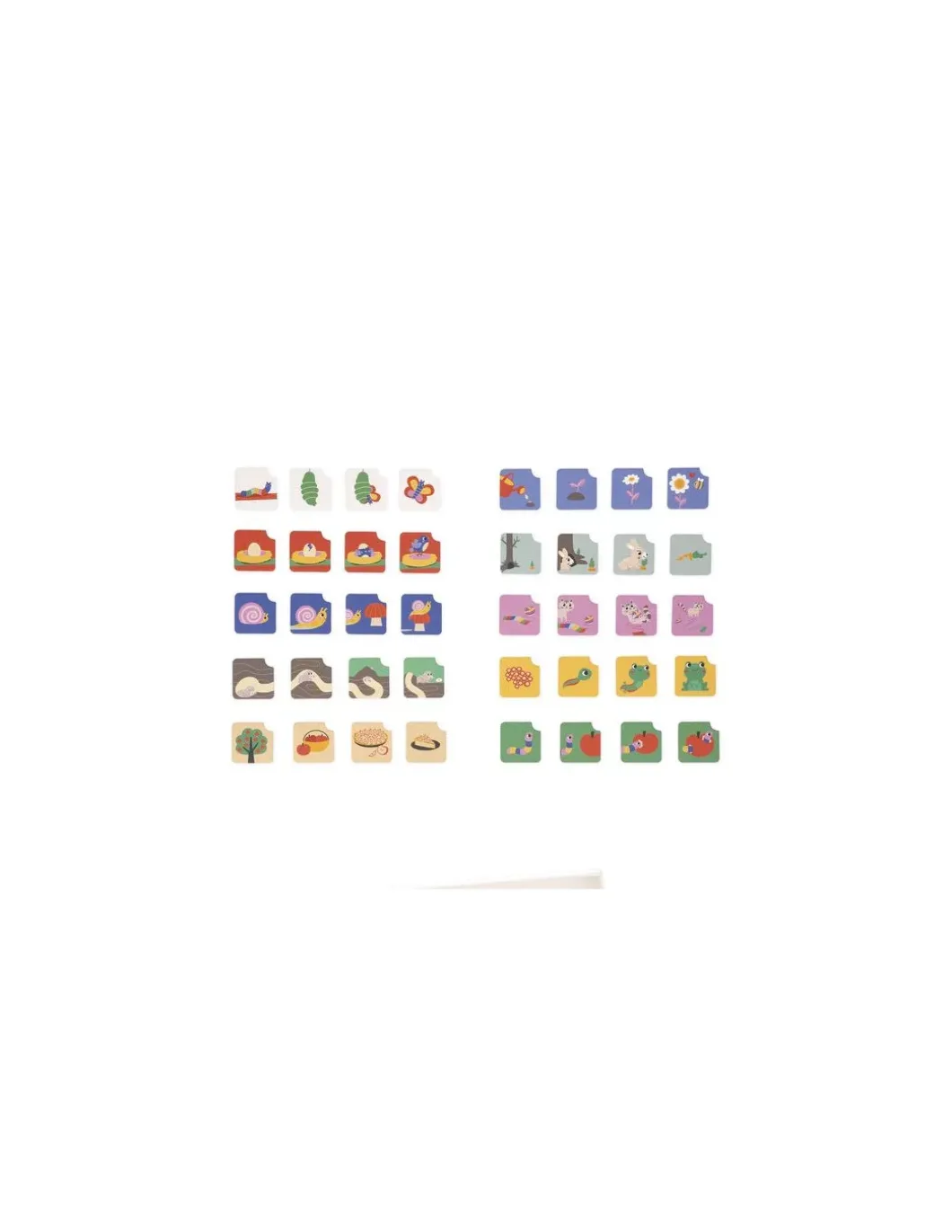 Cartes séquences Le Jardin - Janod