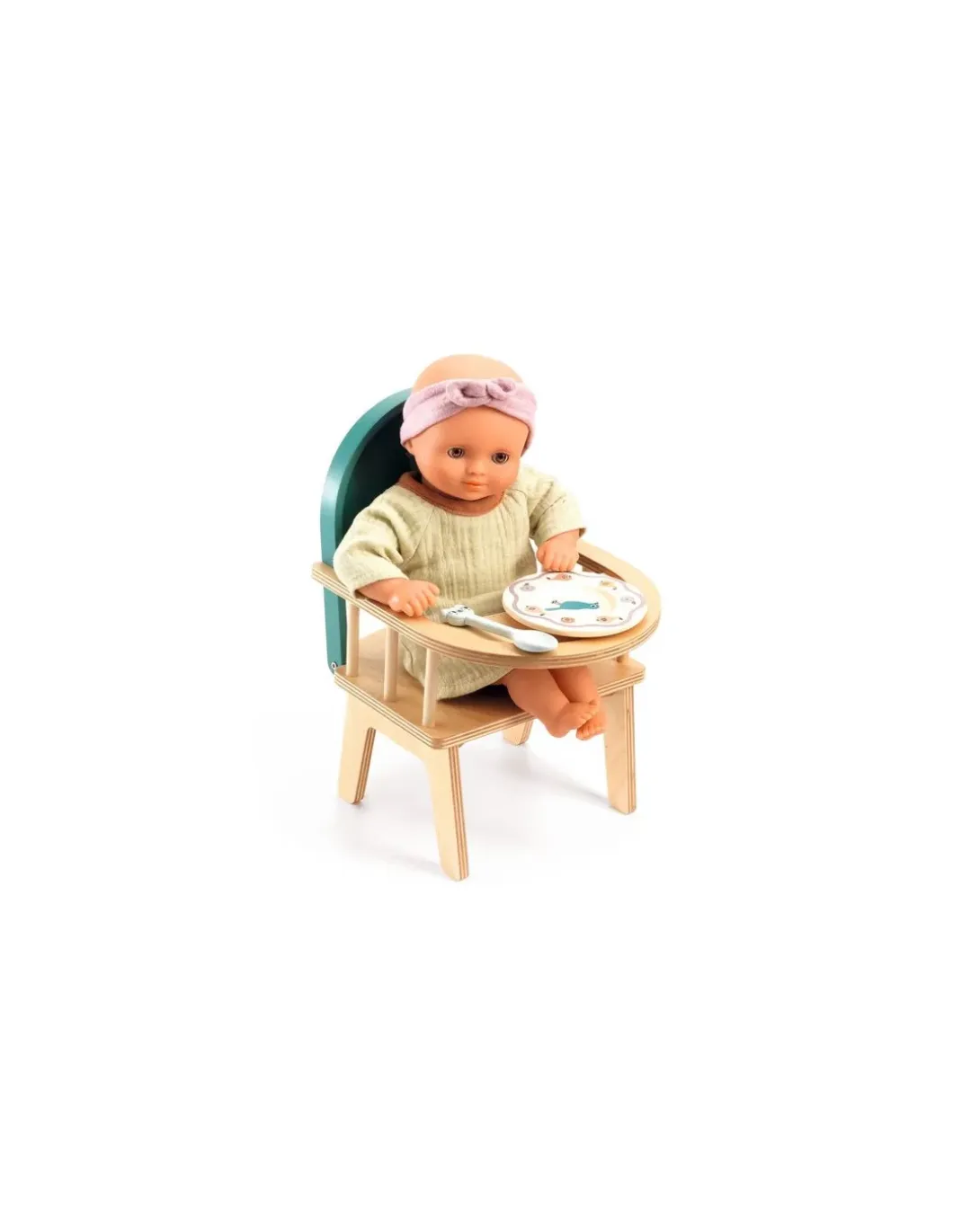 Chaise à barreaux pour poupée Pomea - Djeco