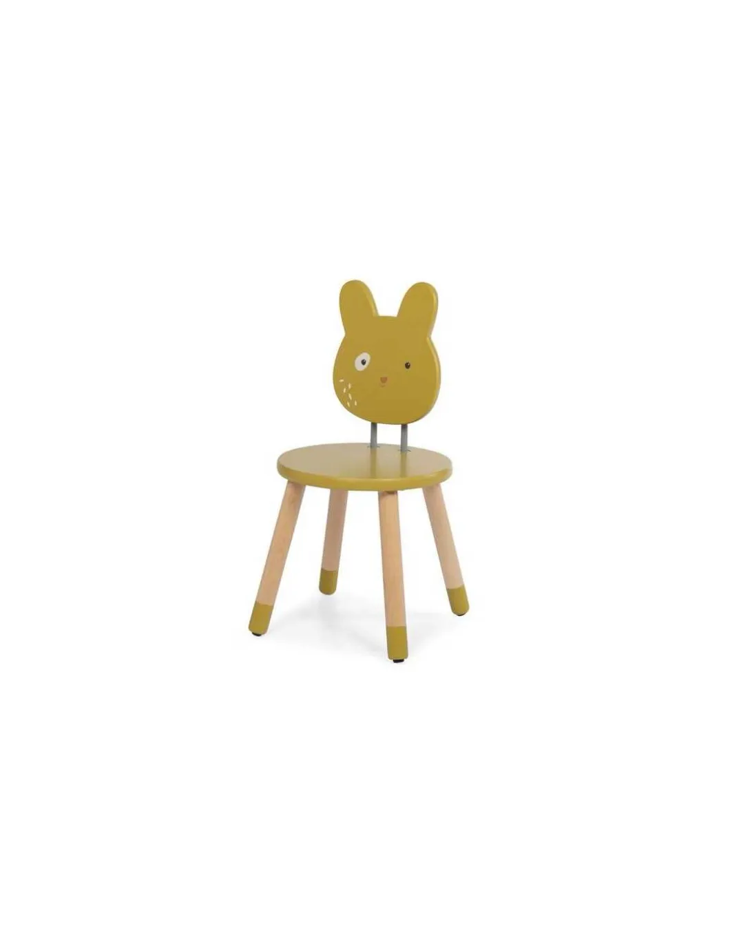 Chaise ocre Trois petits lapins - Moulin Roty