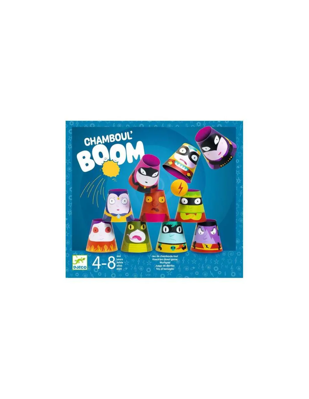Chamboule-tout Chamboul Boom - Djeco