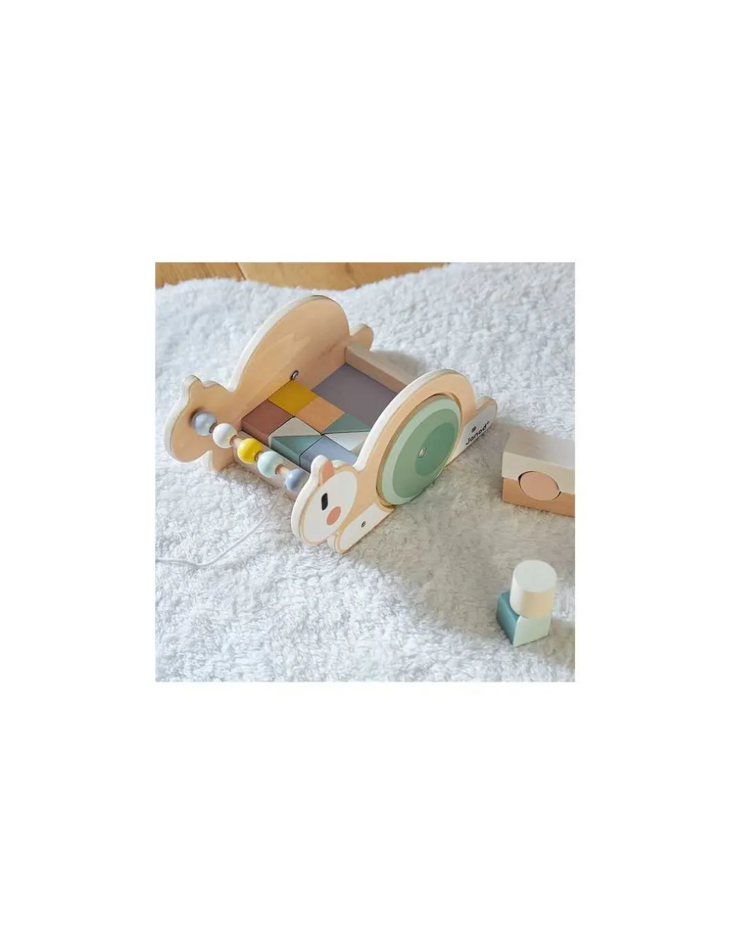 Chariot cube Escargot Sweet Cocoon - Janod
