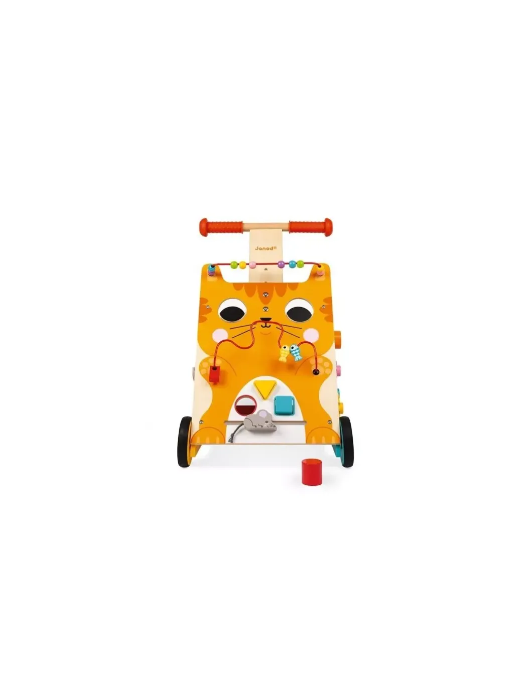 Chariot de marche chat multi activités - Janod