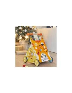 Chariot de marche chat multi activités - Janod