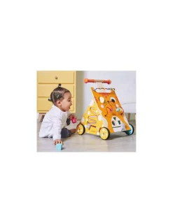 Chariot de marche chat multi activités - Janod