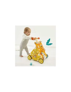 Chariot de marche chat multi activités - Janod
