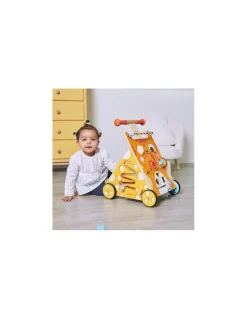 Chariot de marche chat multi activités - Janod