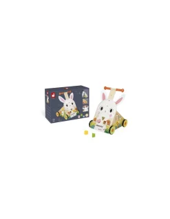 Chariot de marche Lapin - Janod