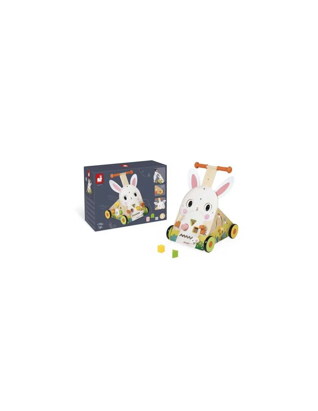 Chariot de marche Lapin - Janod