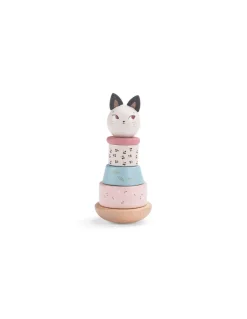 Chat empilable culbuto Après la pluie - Moulin Roty