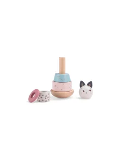 Chat empilable culbuto Après la pluie - Moulin Roty