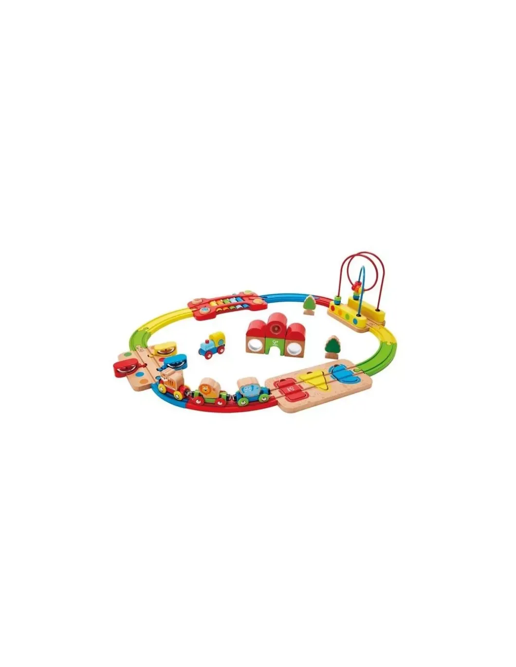 Chemin de fer puzzle arc en ciel - Hape