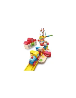 Chemin de fer puzzle arc en ciel - Hape