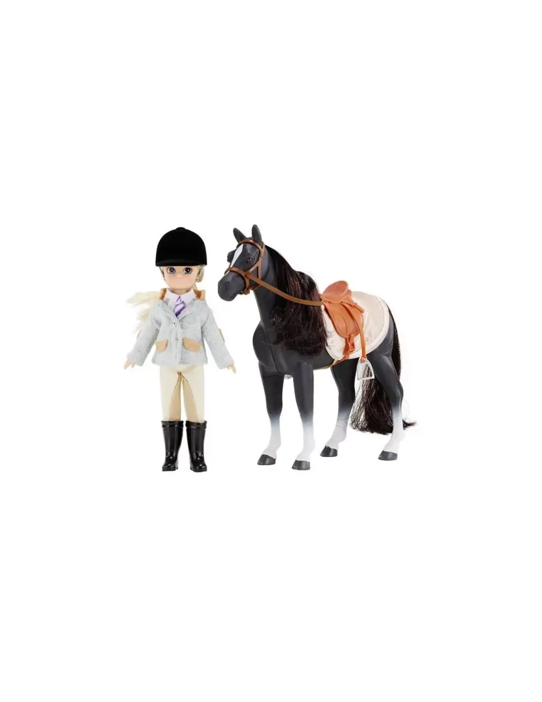 Cheval et poupée Lottie Poney Club
